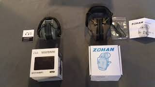 Shooting Ear Protection Comparison  MAXIMUM HEARING PROTECTION OPTIONS [upl. by Analeh]