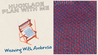 Plan With Me Hucklace Weaving – Floor Loom or Rigid Heddle Showdown [upl. by Anuaik]