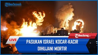 🔴 4 Tentara Israel Lenyap Diserang Brigade AlQuds hingga IDF Kocarkacir Dihujani Mortir [upl. by Adihahs]