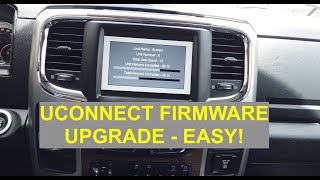 UConnect Firmware Software Upgrade for RAM 1500 20142018 [upl. by Henryk452]