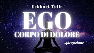 Ego e Corpo di Dolore  Eckhart Tolle SPIEGAZIONE [upl. by Eseret]