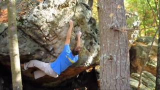 Tim Rose on Gullich Roof V12  Hunters PA [upl. by Ennylyak209]