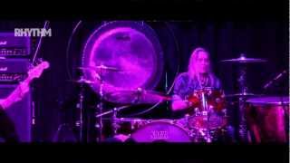 Iron Maidens Nicko McBrain performs Led Zeppelins Immigrant Song at Bonzo Bash 2013 [upl. by Leamhsi]