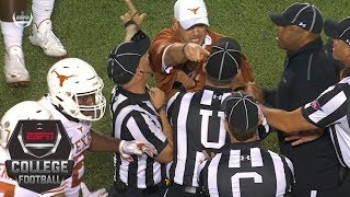 Tempers flare in Oklahoma States upset of Texas  College Football Highlights [upl. by Kevin]