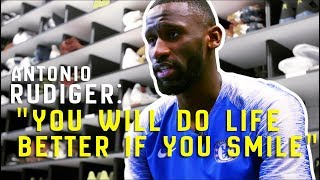 quotYou Will Do Life Better If You Smilequot  Exclusive Antonio Rudiger Interview [upl. by Leaper]