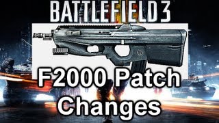 Battlefield 3 Online Gameplay  Patch F2000 Changes and Attachments Changes [upl. by Beattie220]