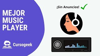 El MEJOR REPRODUCTOR 🎵 de MUSICA para ANDROID SIN ANUNCIOS ✅ [upl. by Sekofski]