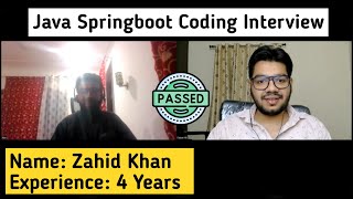 4 Years Experienced Java Spring Boot Interview [upl. by Etteniotnna]