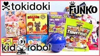 Surprise Blind BagsBoxes  Tokidoki Funko Kidrobot  MLP TMNT Sonic Unicorno Sailor Moon amp MORE [upl. by Gibbs]