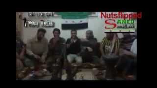 Free Syrian Army Suicide Bombers Sing a Song which Goes Boom [upl. by Lunnete320]