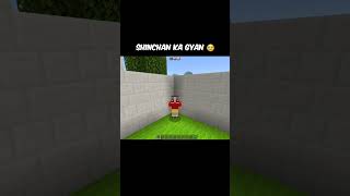 Shinchan 😢 Ep 16 minecraft shorts [upl. by Archaimbaud]