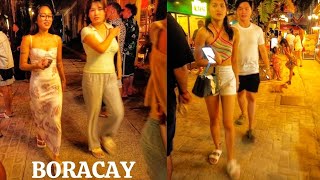 🔥 BORACAY PARADISE PHILIPPINES AMAZING NIGHT SCENES [upl. by Asyal250]