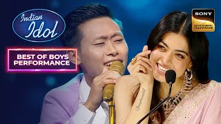 Obom ने Beautifully गाया Hoga Tumse Pyara Kaun Song  Indian Idol 14  Best of Boys Performance [upl. by Fugere]