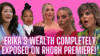 Erikas Wealth Is Completely Exposed On The RHOBH Premiere Ft Dana Wilkey and Zack Peter [upl. by Orazio218]