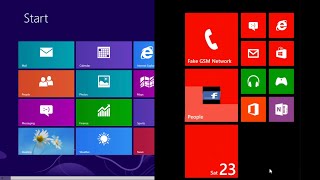 Windows 8 vs Windows Phone 8 [upl. by Yrian]