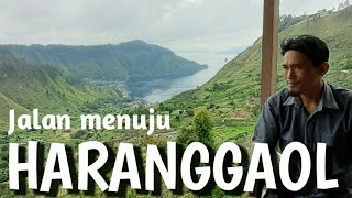 HARANGGAOL  Jalan menuju Haranggaol  Danau Toba  Kabupaten Simalungun  Sumatera Utara [upl. by Atilrac]