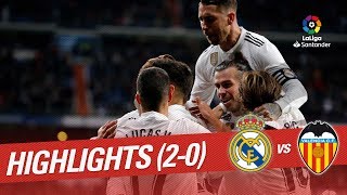 Highlights Real Madrid vs Valencia CF 20 [upl. by Suirtimed]