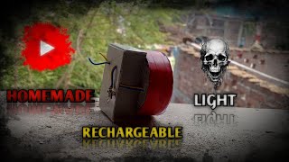 How To Make Rechargeable LED Emergency Light At Home DIY [upl. by Joscelin]