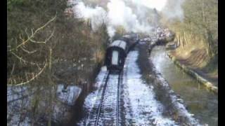 Churnet Valley Railway Winter Steam Gala 2009 [upl. by Primrose]