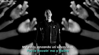 Coldplay  feels like im falling in love  Lyrics  Español  Video Oficial [upl. by Neukam]