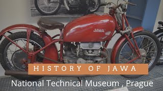 History of Jawa bike  National Technical Museum Prague  Jawa Perak [upl. by Weig477]