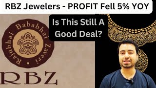 RBZ Jewelrs Margins Fell From 19 To 12 RBZ Jewellers Stock Analysis RBZ Jewellers Q2FY25 Result [upl. by Ennayrb]