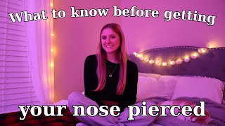 What to know before getting your nose pierced [upl. by Inessa]