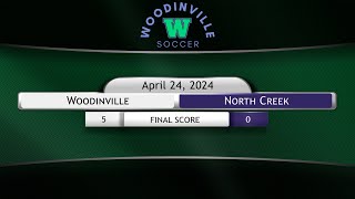 20240424 Woodinville vs North Creek Highschool Soccer 50 [upl. by Drapehs]