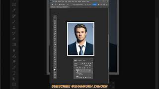 How to make passport size photo in Photoshop shorts photoshop [upl. by Rawden]