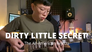 The AllAmerican Rejects  Dirty Little Secret Guitar Cover [upl. by Nnyltak]