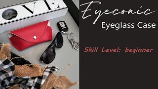 Eyeconic Eyeglass Case pattern and tutorial [upl. by Hardan]