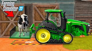 Comprando Vacas e Ovelhas com Carregador de Animais no FS18  Multiplayer FS22 [upl. by Trubow]