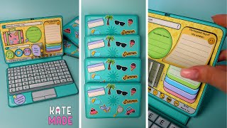 DIY Summer Memory Lapbook  Printable Crafts  Easy StepbyStep Tutorial [upl. by Maroj]