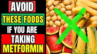 🚫 METFORMIN  Foods To AVOID While Taking It [upl. by Malita]