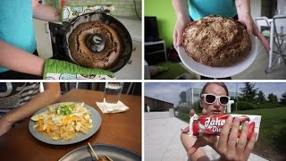 Maková BÁBOVKA první DOMÁCÍ CHLÉB a co jsem dnes jedla VEGAN  GoWee vlog 10 [upl. by Dannon505]