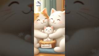 Cat ka baby🥰🥰🐈♥️ shorts funnyvideo [upl. by Milena]