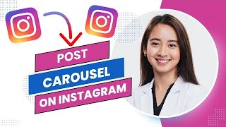 How to Post Carousel on Instagram From Canva Best Method [upl. by Neryt990]