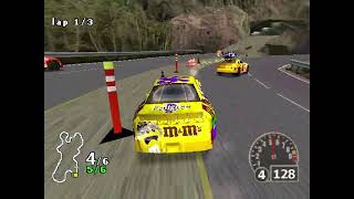 NASCAR Rumble PS1 Longplay  Not Bad Kart Racing Game [upl. by Slotnick]