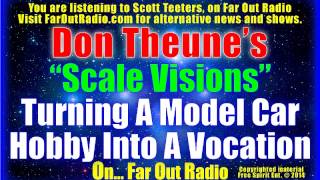 Don Theune’s “Scale Visions” of Corvettes Muscle Cars amp Drag Machines FarOutRadio 52413 [upl. by Strephon]