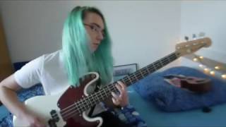 Royal Republic  Full Steam Spacemachine bass cover  tabs [upl. by Ibor421]