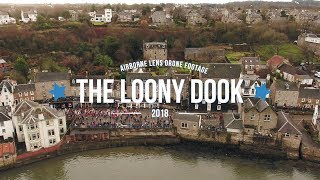 The New Years Day quotLoony Dookquot 2018  Edinburghs Hogmanay  DRONE FOOTAGE [upl. by Eelaroc]