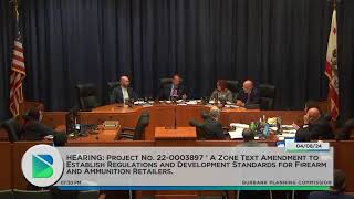 Burbank Planning Commission Meeting  April 8 2024 [upl. by Bahe]