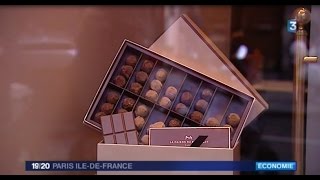 Reportage France 3  Préparation Noël 2015  La Maison du Chocolat [upl. by Alyakcm]