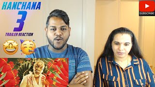 KANCHANA 3 Trailer Reaction  Malaysian Indian Couple  Raghava Lawrence  Oviya  Vedika [upl. by Ahsiled]