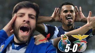 PORTO HUMILHA BENFICA NO DRAGÃO  FC PORTO 50 SL BENFICA VLOG [upl. by Nolrev603]