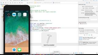 How to create or make your own iOS web view app in Xcode 91 Swift 30 [upl. by Rengaw769]