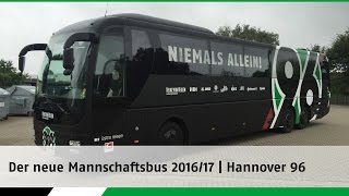 Der neue Mannschaftsbus 201617  Hannover 96 [upl. by Roxi923]