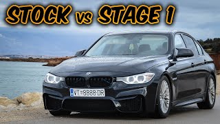 BMW F30 320d 184ph380nm Vs Stage 1 BMW F30 320d 230ph480nm 0100  0200  100200 [upl. by Chic747]