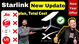 starlink Internet Price in india  Speed  Unlimited  Jio AirFiber से सस्ता [upl. by Kluge787]