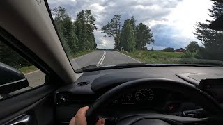 Honda HRV eHEV ’22  Driving in Savonia [upl. by Kcirdek]